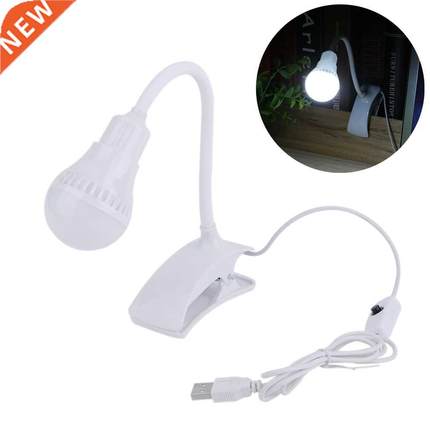 Super Bright LED Desk Clip Lamp USB Rechargeable Table