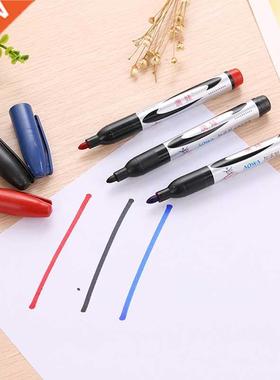 50pcs Black Blue Red Permanent Oil Marker Pen Token Pens for