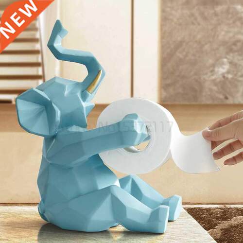 Animal statue Craft Toilet Paper Holder Table living room
