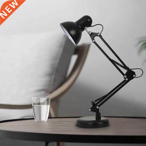 Table Lamp E27 Folding Adjustable LED Metal Desk Lamp With