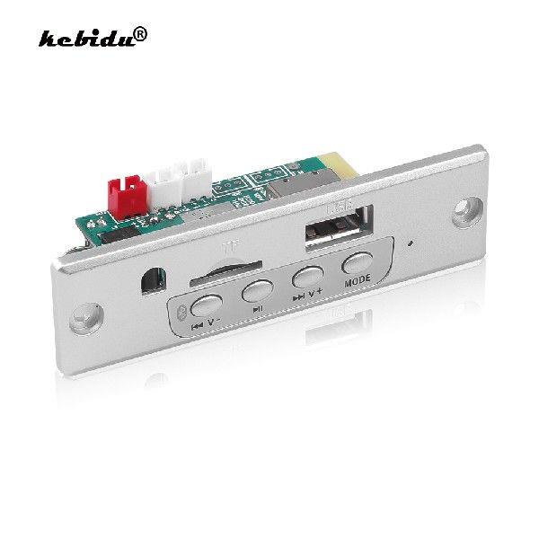 kebidu Wireless Bluetooth 12V Car Audio USB TF FM Radio
