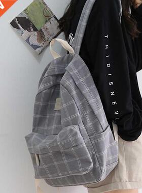 Fashion Girl College School Bag Casual New Simple Women Back