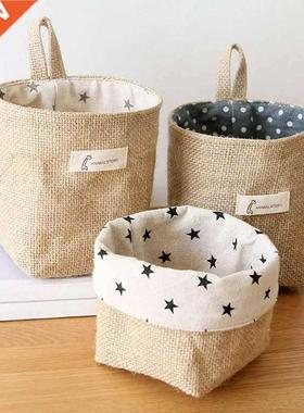 Home Decor Hanging Wall Pocket Storage Basket Small Sack Su