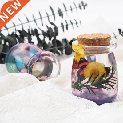 Cylinder Glass Clay Silicone Mold DIY Handmade UV Epoxy