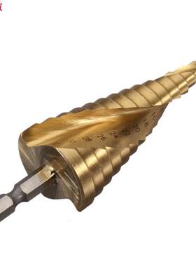 4-32mm HSS 4241 Step Drill Spiral Groove Ladder Drill Hexago
