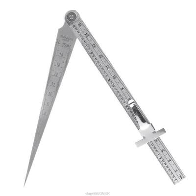 Stainless Steel Welding Taper Gage Feeler Gauge Hole Inspect