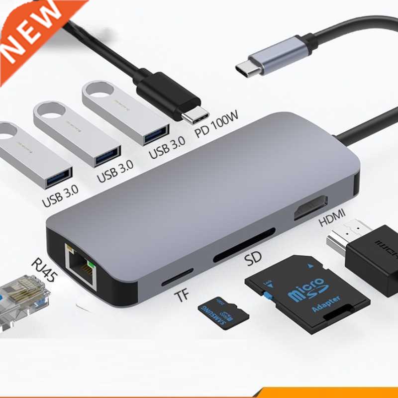 USB .1 Type-C Hub To Adapter 4K Thunderbolt  USB C Hub wit