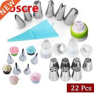 Delidge 22 pcs/set Large Size Cake Nozzle Kitchen Accessorie