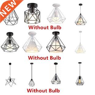 New Lampshade Only Retro Edison Metal Wire Cage Shaped