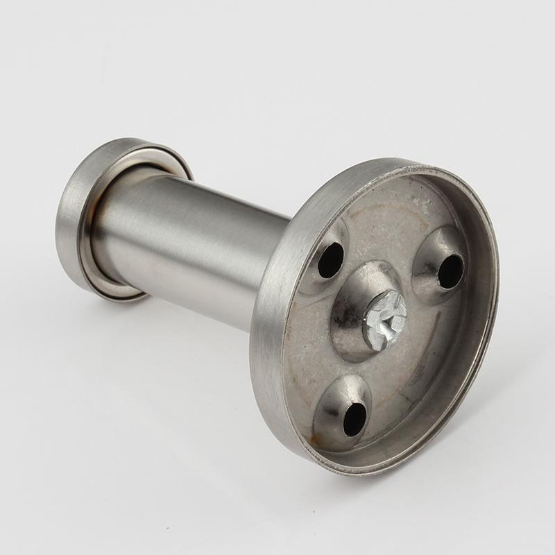 DWZ 6Pcs/set Clothes Robe Hooks Stanless Steel Bathroom Doo