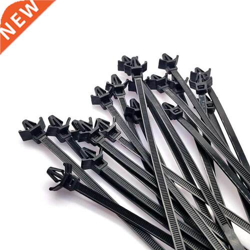 Cars Mount Wire Tie Clip Releasable Nylon Tie Wrap Cable Fas