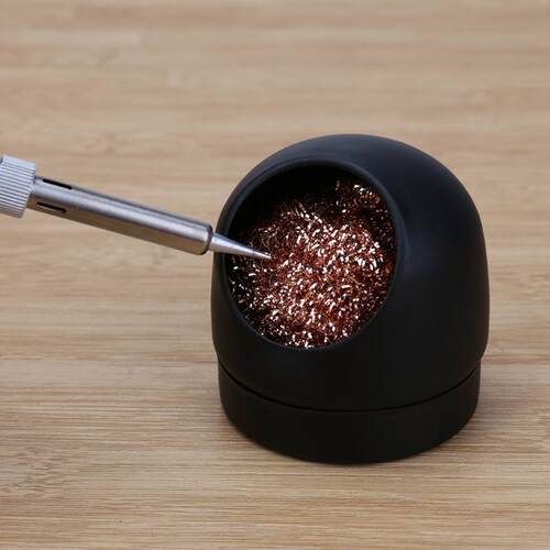 Wire With Stand Set Welding Solder Iron Tip Cleaner Cleaning