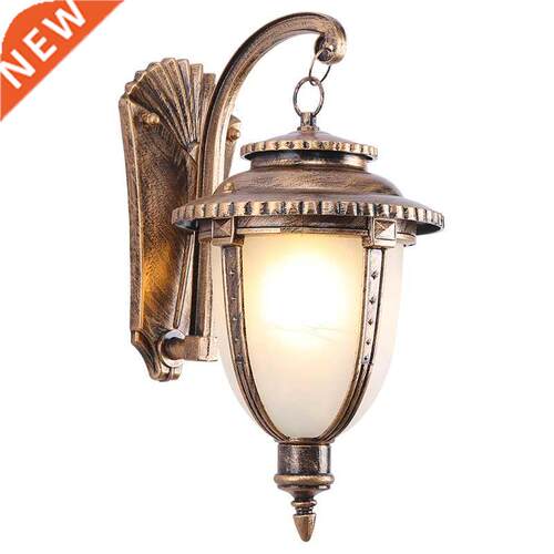 Retro waterproof outdoor wall lamp outdoor corridor