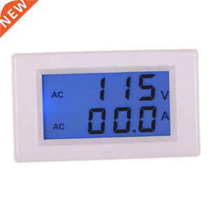 AC 80-300V 99.9A Ammeter Voltmeter LCD Volt Amp Panel Meter