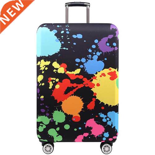 TRIPNUO Thicker Blue City Luggage Cover Suitcase Protective