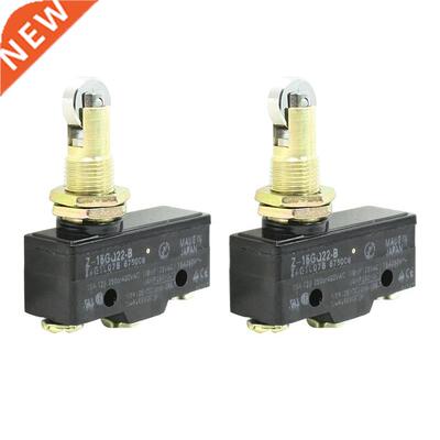 2 Pcs Z-15GQ22-B 3 Screw Terminals Mount Roller Plunger Basi