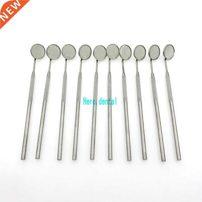 10pcs Dental Mirrors Stainless steel Surgical Instruments de