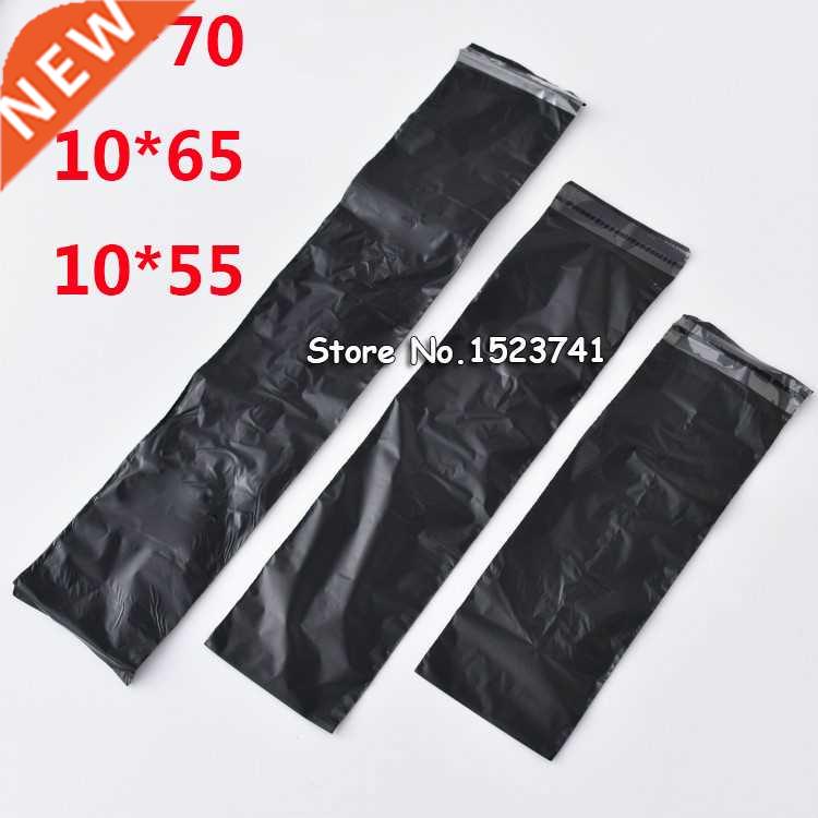 100pcs Long Black Poly Mailing Adhesive Envelope Bags