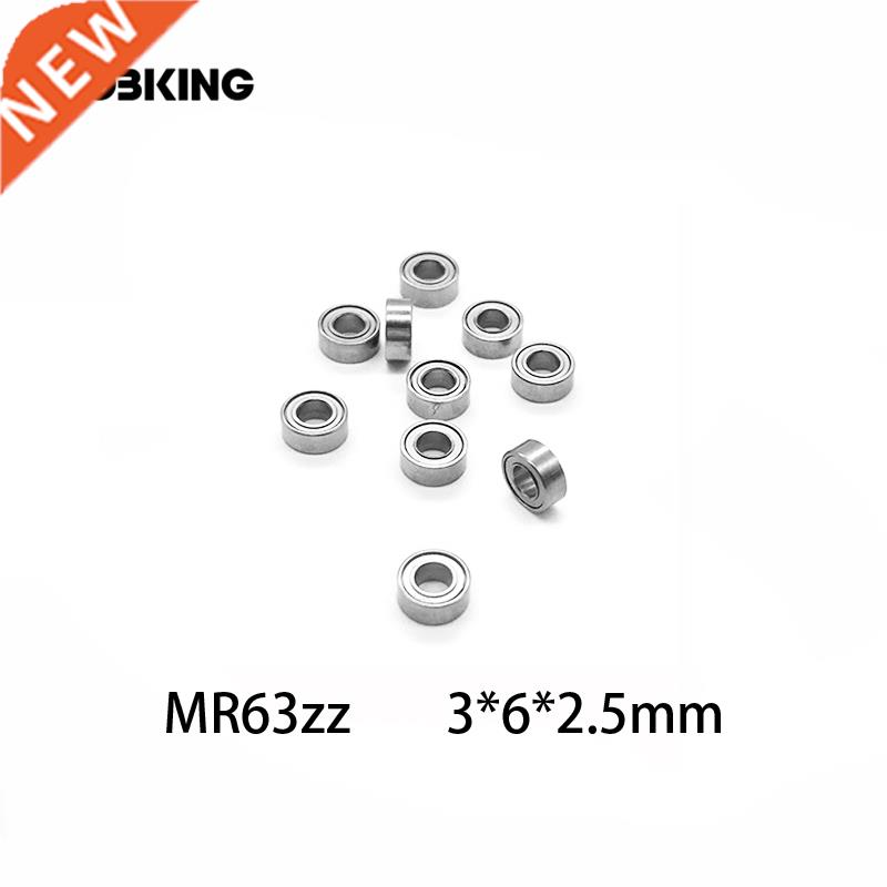 10pcs MR63 Z MR63ZZ 3*6*2.5mm Miniature Bearing Miniature M