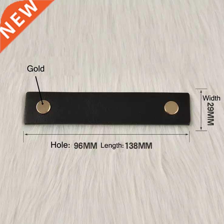 Cabinet Handles Leather Dresser Drawer Knobs Pulls Door Hand