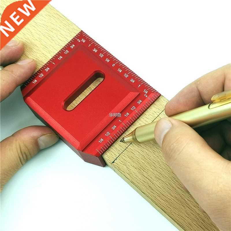 Line Scriber 90 Degree Square Ruler Precision Scribing Gaug-封面