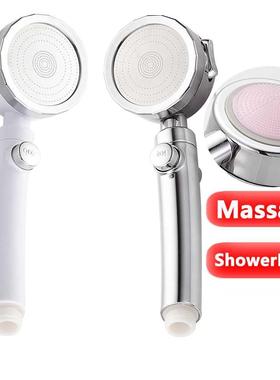 assage rain shower Bathroo Adjustable shower head High