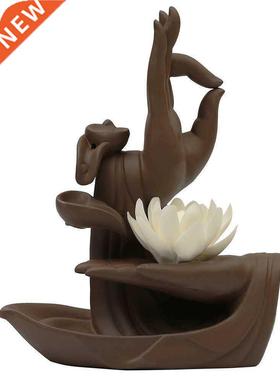 Buddha hand Lotus ncense Ceramc Backflow ncense Stck
