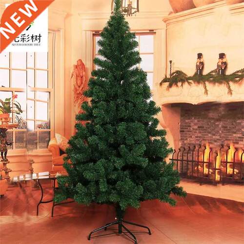 圣诞树家用裸树仿真绿色圣诞节装饰green Christmas tree 3M