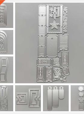 (29 Styles) Label Metal Cutting Dies  Scrapbooking Paper
