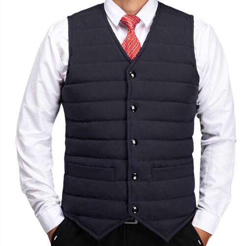 6XL 7XL 8XL Plus Sze Mens Down Vest Jacket Men Autumn Warm