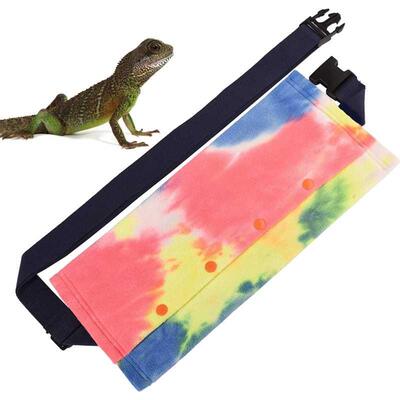 Lizard Sling Carrier for Small Reptiles Adjustable Warm