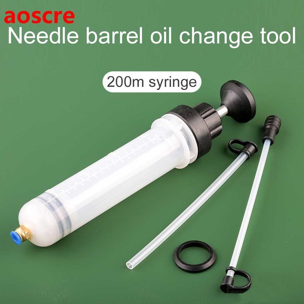 200cc Car Oil Fluid Extractor Filling Syringe Bottle Transfe