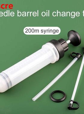 200cc Car Oil Fluid Extractor Filling Syringe Bottle Transfe