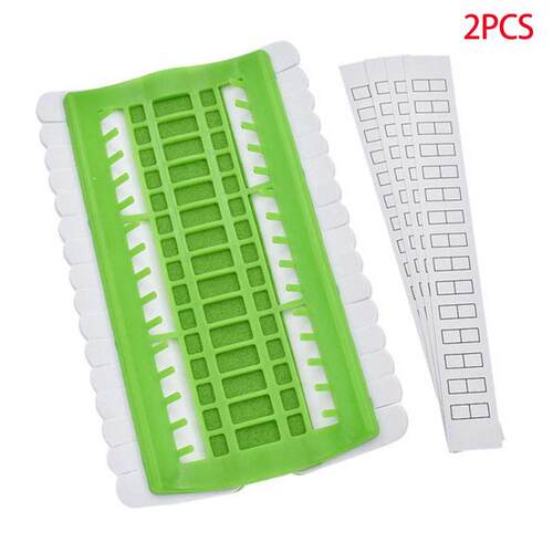 2 Pieces Sewing Tools Crossing Stitch Row Line Tool Set