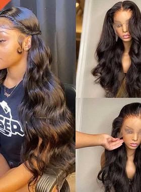 Brazilian Body Wave Lace Front Wigs for Black Women Human Ha