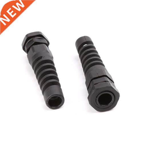 10pcs Waterproof M12 PG7 Cable Connectors Spiral Strain Reli