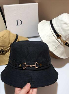 New Bucket Hats For Women Autumn Ladies Fisherman Hat Sun Pr