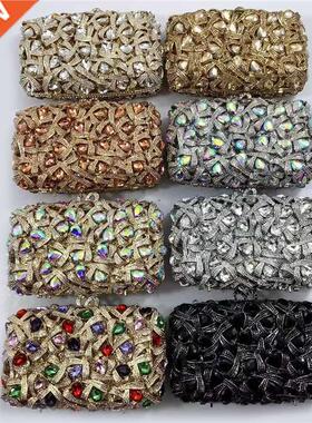 New Arrived Handbag Luxury Diamond Women Evening Bag Elegant