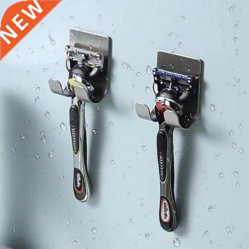 1/2/3PCS Wll Rzor Holder Men Shving Shver Storge Hook