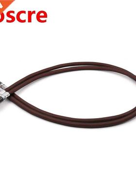 Pair 6N 99.999% 5N Pure Copper RCA Interconnect Cable with C