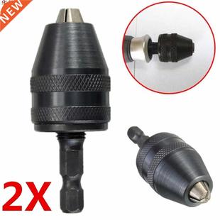 0.5-8mm 1/4 Inch Hex Shank Keyless Drill Chuck Drill Screwdr