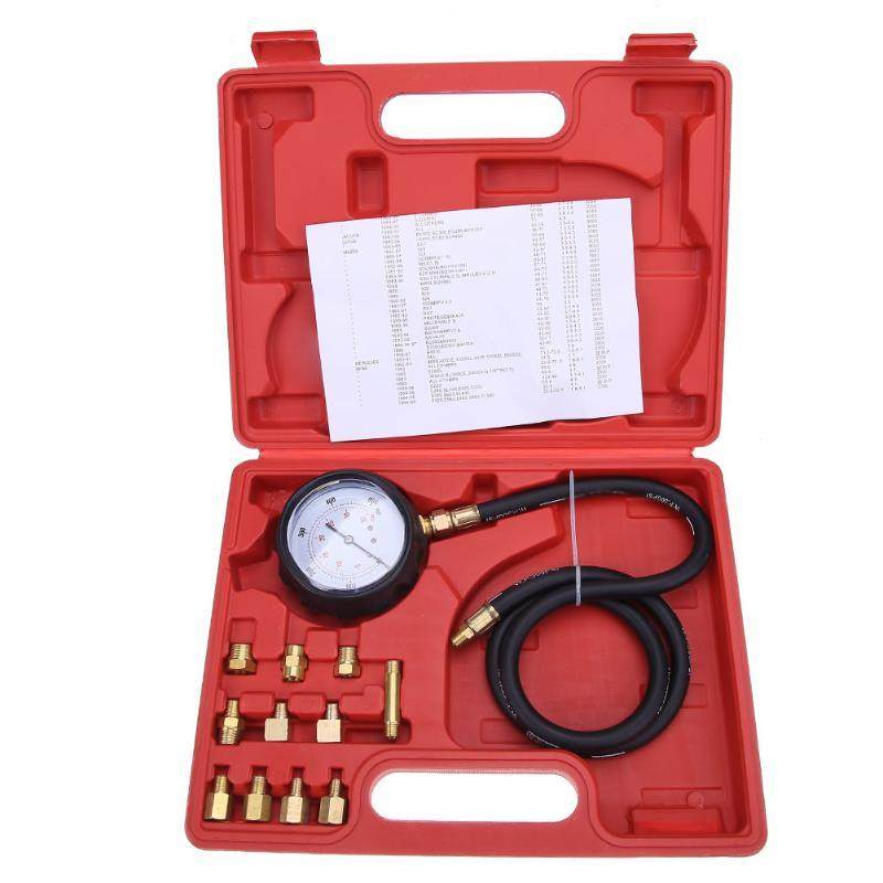 12pcs car fuel pressure testers car gas engine cylinder pres