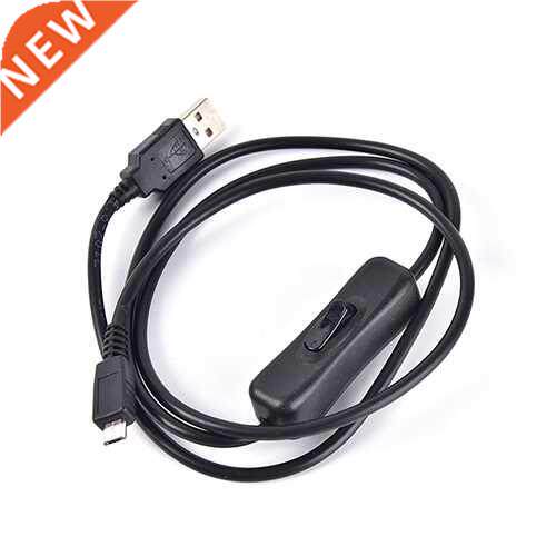100Cm Color Cble With Switch On/Off Button Micro Usb Chrgi