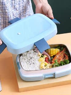 Bento Box For Kids And Adults Portable Leak-proof Stainless