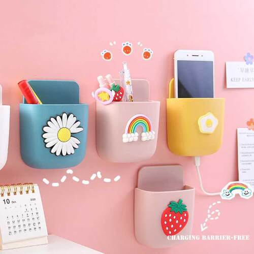 Wall-mounted Mobile Phone Charging Box Remote Storage Box Ca