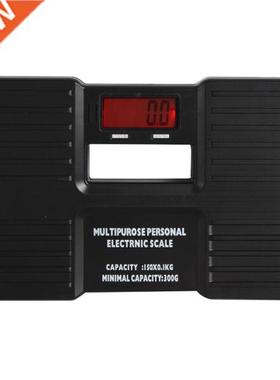 Black Multipurpose Mini Body Health Weight Measuring Scale w
