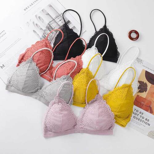 Women Lace Bra Push Up Bra Sexy Lingerie Floral Lace Brassie