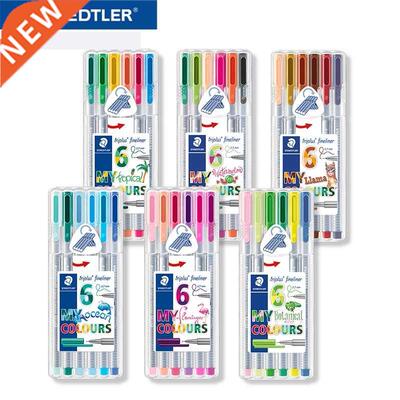Staedtler triplus fineliner pens with box, ergonomic triangu