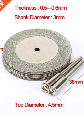 10pcs 40mm Diamond Cutting Wheels For Dremel Rotary Tool +2