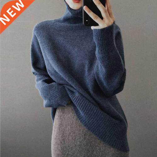 YYGegew cashmere autumn wnter thck Sweater Pullover women